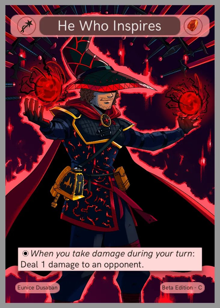 bostcg's tweet photo. The trinity is in place! Each of these cards are certain to have an impact on BOS' meta.

Want to see more updates? Check out our weekly dev blog! https://t.co/tQrs9DYRyP

Artwork by @onpanwa https://t.co/m324b1QnF6