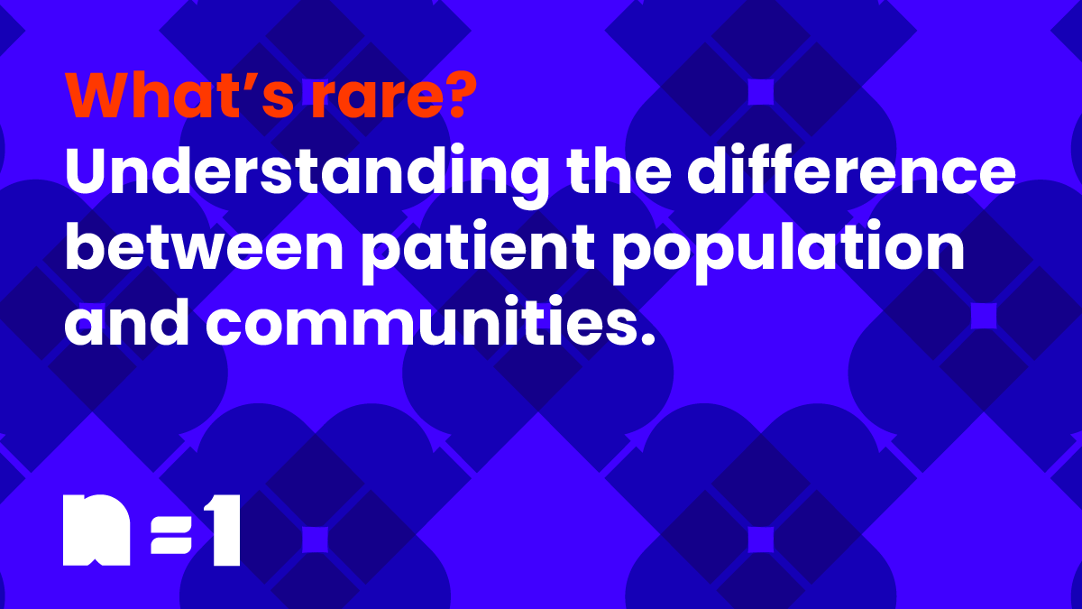 At n=1, we want to bring perspectives of individual patients and communities into the heart of decision making around everything from access, to strategy and communications. Visit n-equals-1.com to find out more. #RareDiseases #Lifechanging
