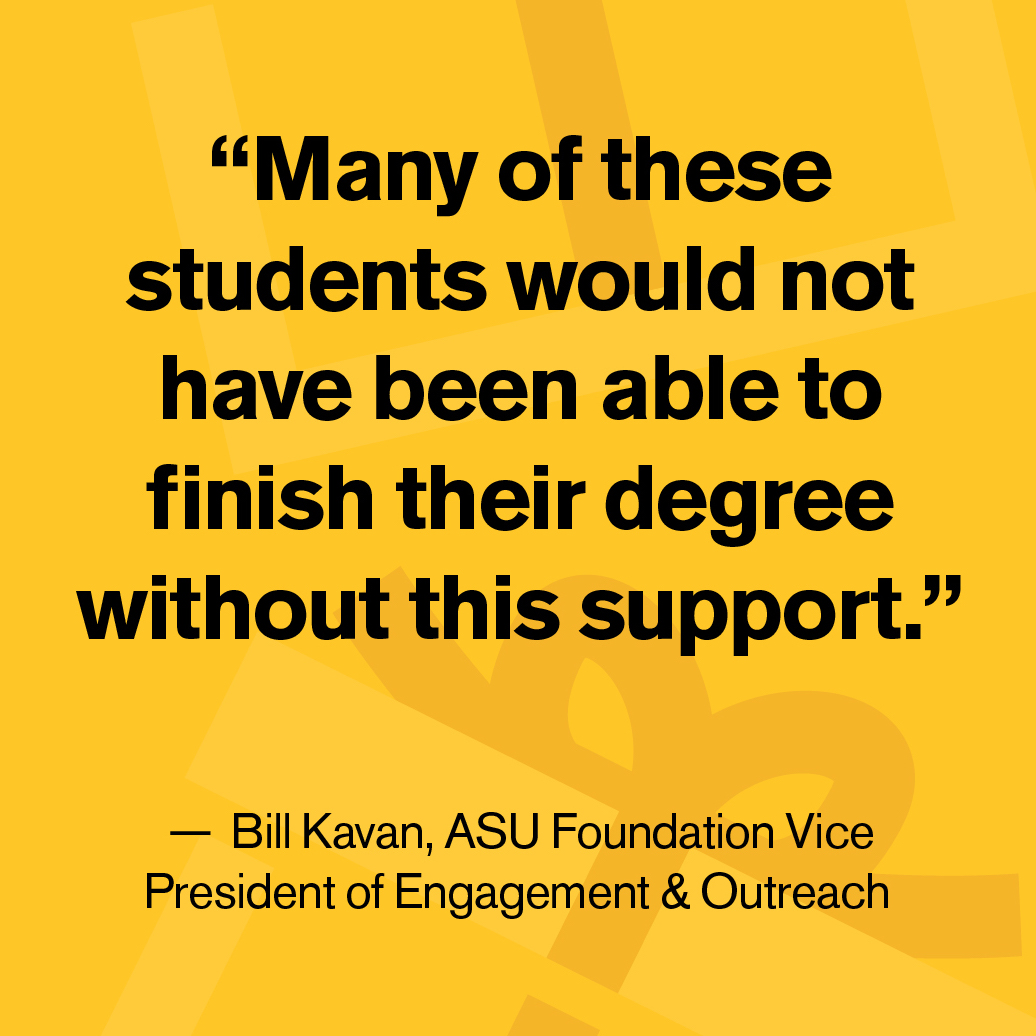 asufoundation's tweet photo. You can be a part of the success of @ASU students! This #SunDevilGiving Day, choose the cause nearest to your heart and help the ASU community thrive.

https://t.co/6LJ2aWN5fu https://t.co/gTEwFV4QxB