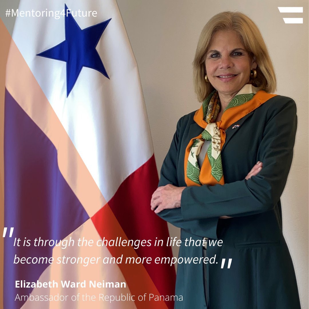 Austrian Embassy NL on X: Elizabeth Ward Neiman is Ambassador of the  Republic of Panama and mentor of our #Mentoring4Future program. Her advice  to young women: “Challenges must be embraced and overcome