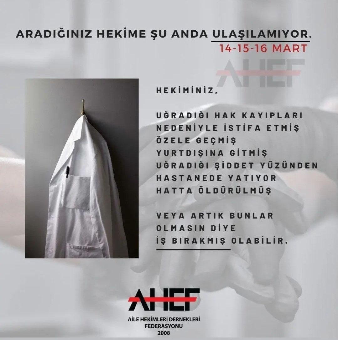 #HekimlerNedenEylemde #hekimleriminyanındayım #HekimlerGitmiyorHakkınıİstiyor