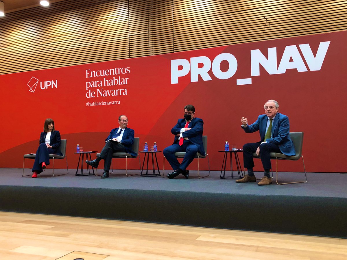 angelansae's tweet photo. Tercer encuentro hablar de Navarra, organizado por @upn_navarra.
PRO_NAV22
La singularidad de Navarra: Fuero y Convenio Económico.
Ponentes de lujo para hablar sobre un tema esencial para nuestra tierra.
#hablardeNavarra #ProNav https://t.co/5HnvMXBXWC