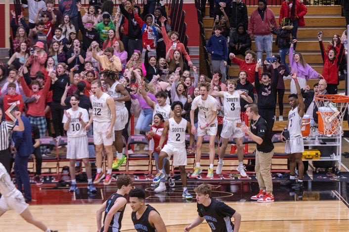 sha_hoops's tweet photo. Sectional Final against Racine Case will be at 7pm Saturday at Mukwonago High School. Tix are available now at South HS athletic office or will be available at the gate. Let’s get that gym rockin again just like last night. We need more of you there! #startedfromthebottom https://t.co/xNbycLS28U