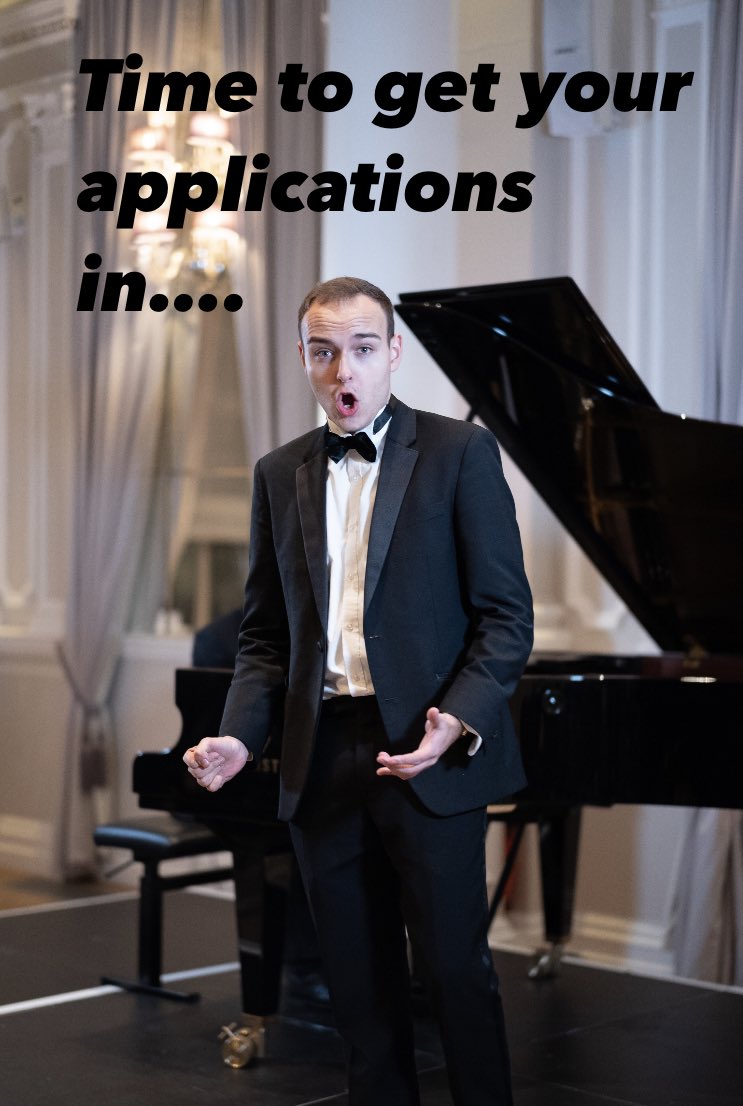 Applications close on Sunday! 
<a href="/RCMLondon/">Royal College of Music</a> <a href="/guildhallschool/">Guildhall School of Music & Drama</a> <a href="/RoyalAcadMusic/">Royal Academy of Music</a> @TrinityLaban <a href="/natoperastudio/">National Opera Studio</a> <a href="/RWCMD/">Royal Welsh College of Music & Drama</a> <a href="/BirmCons/">Royal Birmingham Conservatoire</a> <a href="/rncmlive/">Royal Northern College of Music</a> <a href="/RCStweets/">Royal Conservatoire of Scotland</a> <a href="/Chethams/">Chetham's School of Music</a> <a href="/MenuhinSchool/">The Yehudi Menuhin School</a> <a href="/PurcellSchool/">The Purcell School for Young Musicians</a> <a href="/wellscathschool/">WellsCathedralSchool</a>