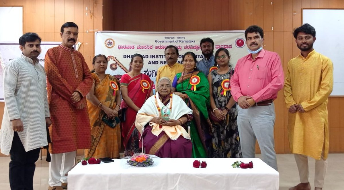 DimhansD's tweet photo. Music Therapy unit conducted a program at DIMHANS, Dharwad to celebrate Women's day 2022. https://t.co/upKVgcIGRI