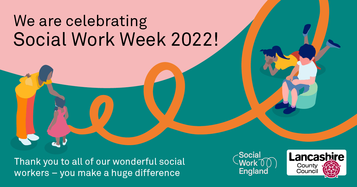 🎉 It's #SocialWorkWeek! 

We are so proud of our all our social workers and the amazing work they do with children, young people, families and adults in #Lancashire.