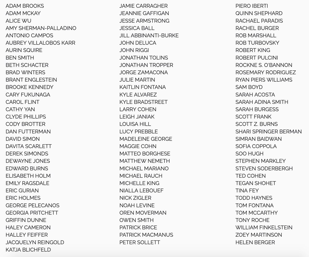 PostProdGuild's tweet image. Thank you to all the wonderful @WGAEast and @WGAWest members who signed our letter of support!

Read the full letter below:
tinyurl.com/zywyxceb