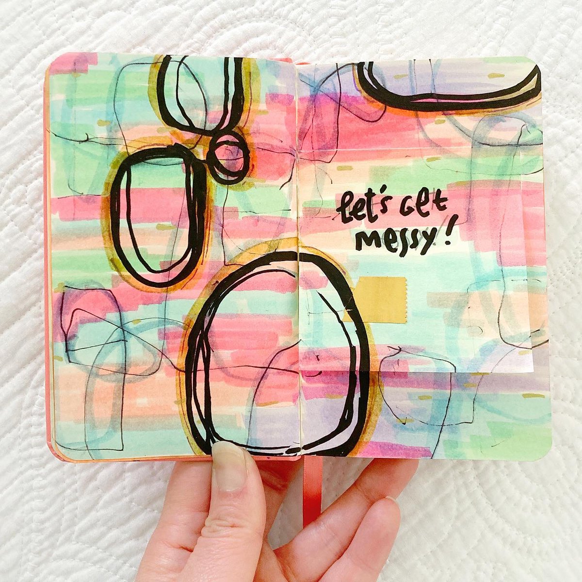 van_cooley's tweet photo. Remember: Your craft and value is not about the tools. It’s how you use what is available creatively to express the calling in your heart and soul. Get Messy! 💖 #sunsetnotes #identitycoach #createeveryday https://t.co/9XoVOAWIEB