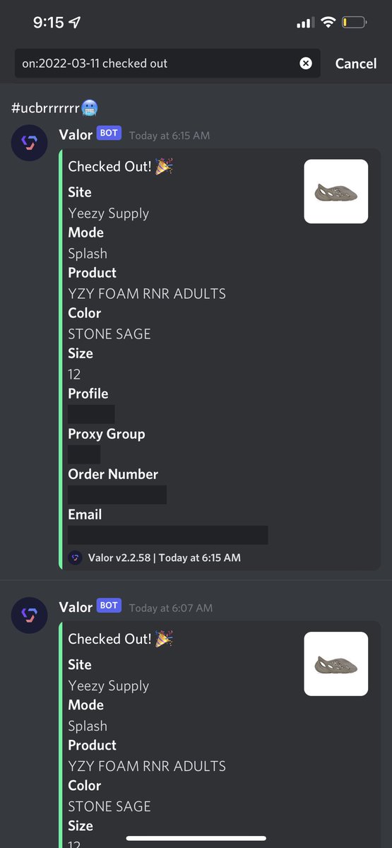 Happy with a couple checkouts on a low stock drop. Onto Oreos tomorrow! Thanks <a href="/ValorAIO/">Valor</a> <a href="/LiveProxies/">Live Proxies</a> <a href="/BeaconProxies/">Beacon Proxies</a> <a href="/EasyClickTools/">Abyss</a>.🚀📈