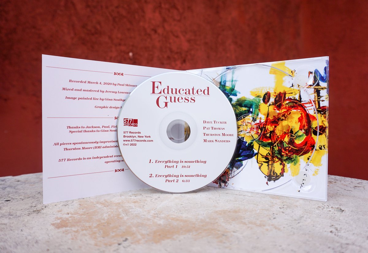 577Records's tweet photo. Look out for extraordinary EDUCATED GUESS VOL. 2 // Officially out May 6 but shipping already
Dave Tucker, Pat Thomas, Thurston Moore @nowjazznow , Mark Sanders
#DaveTucker #PatThomas #ThurstonMoore #MarkSanders https://t.co/T0ZI0Yl6cx