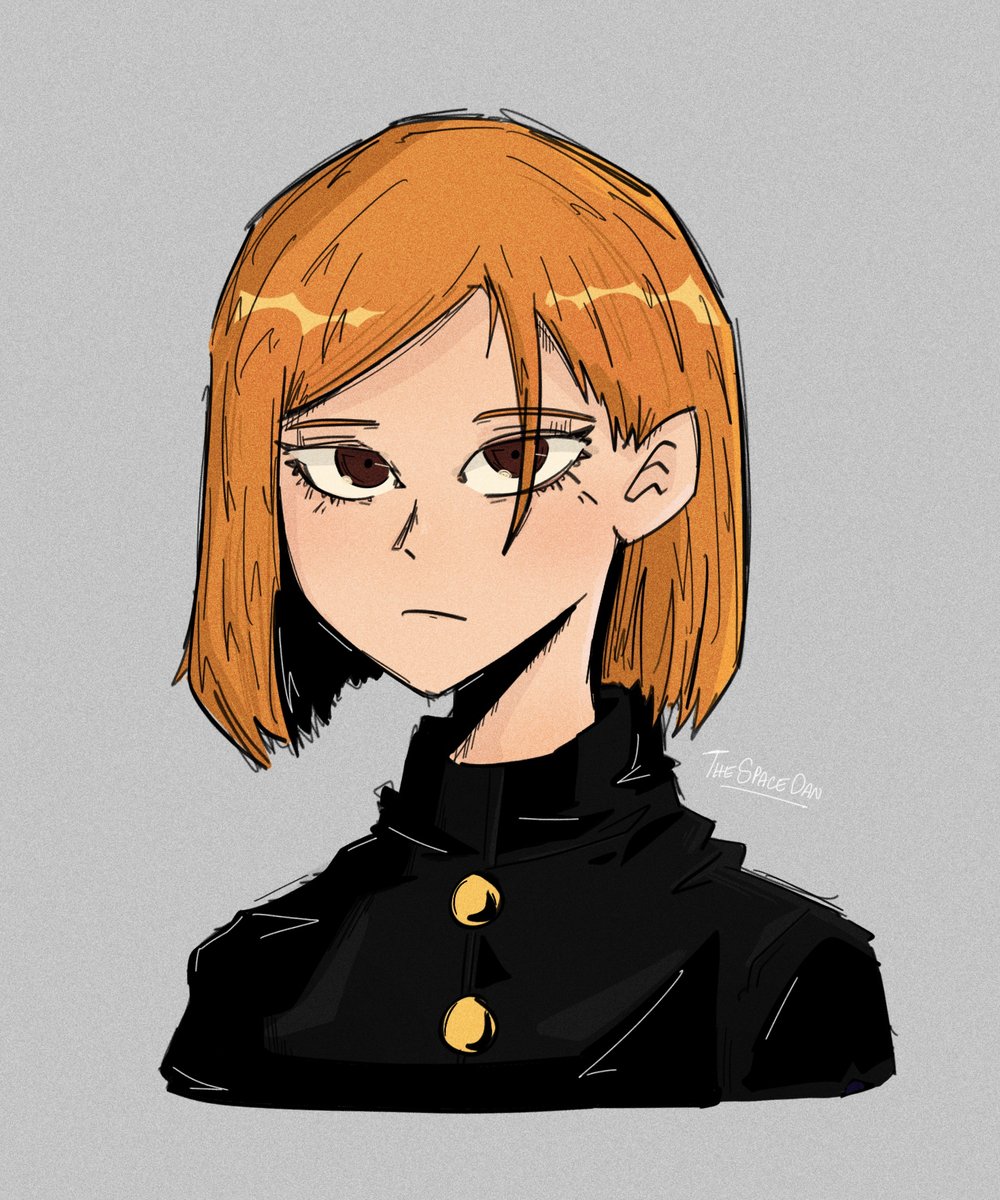 thespacedan's tweet photo. some practice, nobara from jujutsu kaisen (timelapse below) https://t.co/nYsaVZMlBu