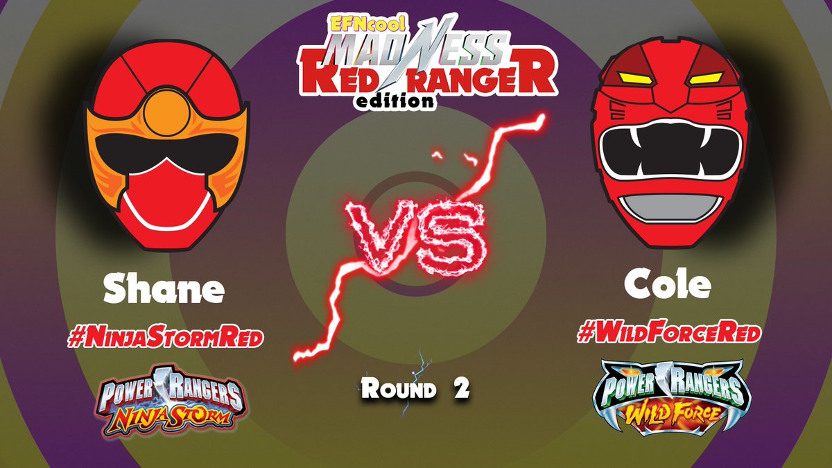 EFNcool's tweet photo. Round 2 of #EFNcoolMadness is now open. You’ve got 23 hours to vote!
Reply with the hashtag of who you’re voting for!
#WildForceRed
Or
#NinjaStormRed
1 vote per Twitter name, doubles or voting for both voids your vote
Results -> https://t.co/xRWtNVP6c1 https://t.co/s7eYKOZhGm