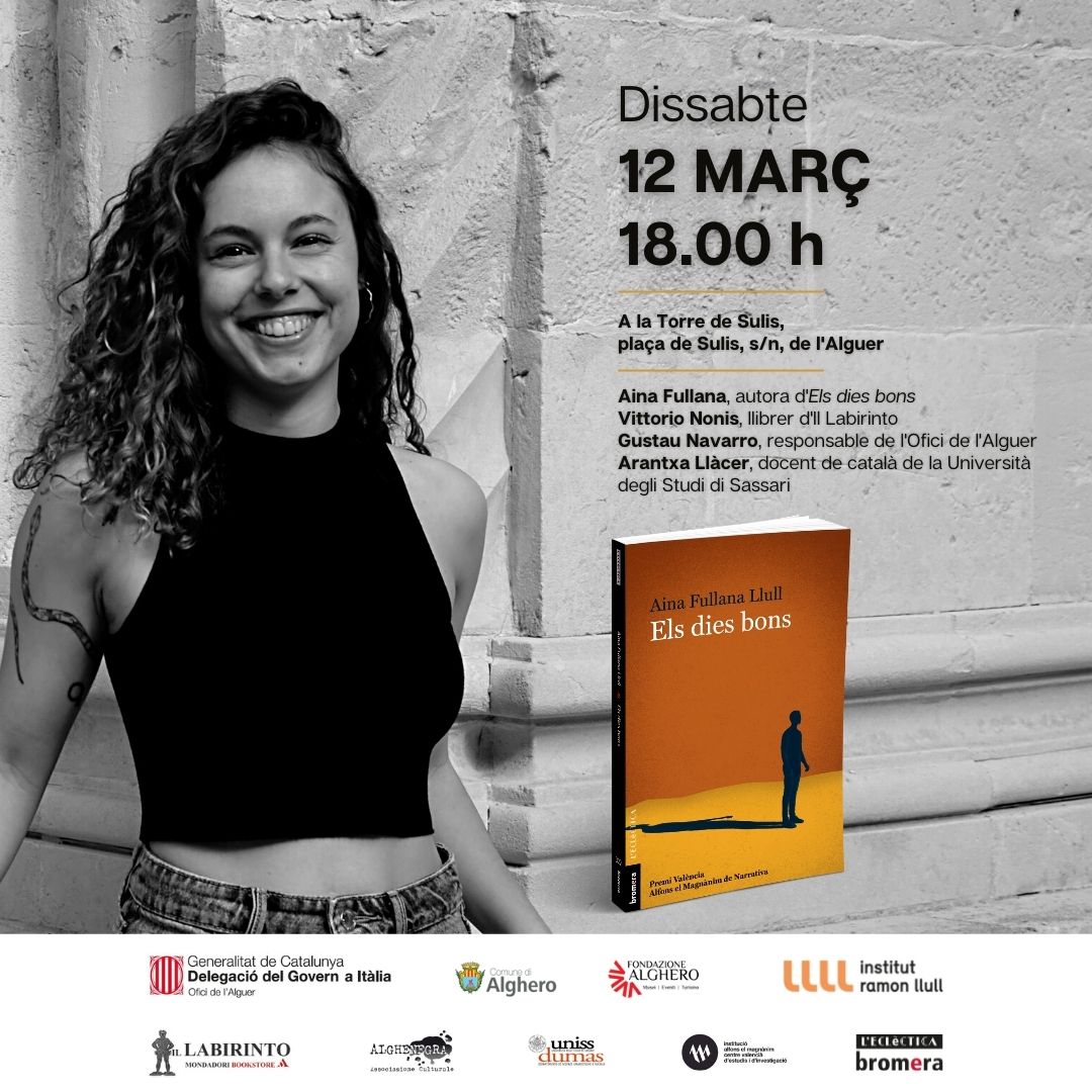 bromera_adults's tweet photo. 📅 Demà @Ainaflll presenta #ElsDiesBons a l'Alguer amb @IRLlull @comunealghero #FondazioneAlghero #IlLabirinto @DumasUniss @gencat l'Alguer #Alghenegra i @Inst_Magnanim
⬇️⬇️ https://t.co/gAxz7KXByw