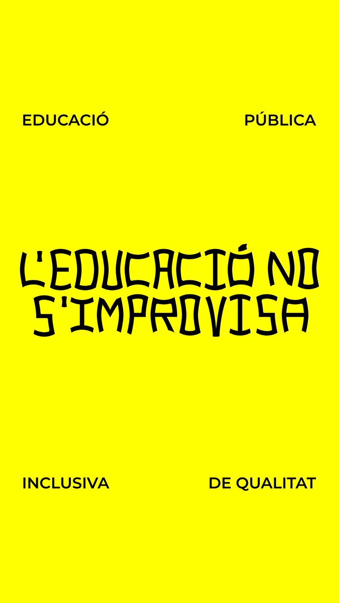 L’EDUCACIÓ NO S’IMPROVISA: Convocatòria de vaga: 15, 16, 17, 23, 29  i 30 de març!