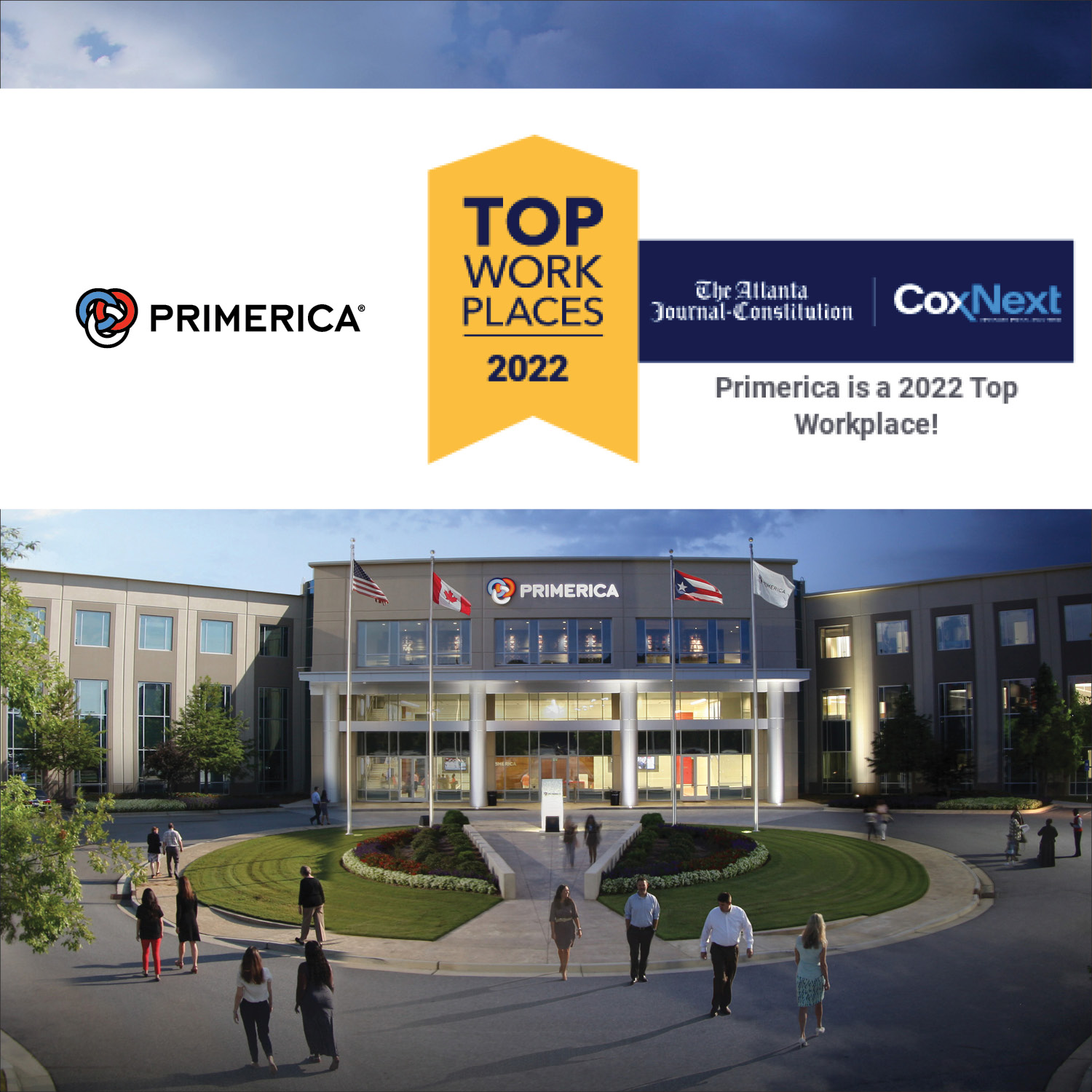 Primerica on Twitter "Our Home Office employees have done it again! We