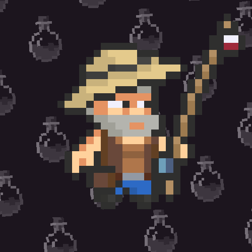 This week's NPC showcase:
Draven is the owner of Fish Head River Supplies. Rumors around town are that he is a pirate Captain, but if ever confronted, he will politely remind you that he is but a humble angler, and that he is most certainly and definitely not a pirate.