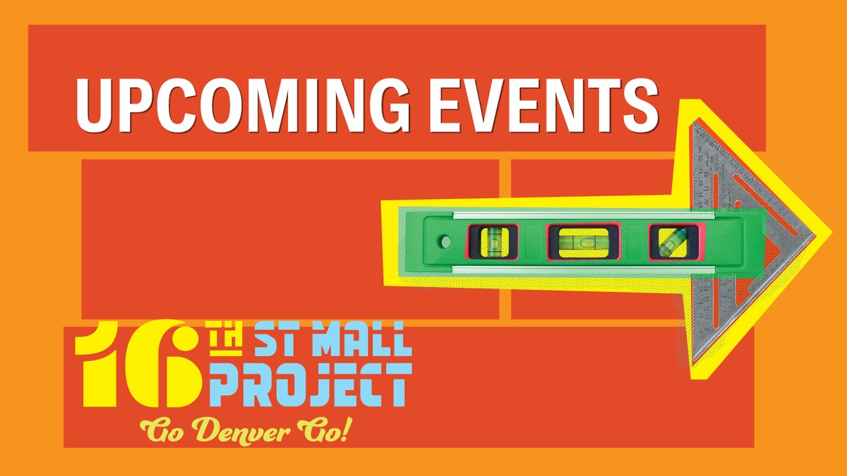 DenverDOTI's tweet photo. Improvements are coming to the 16th St. Mall. Join us at a virtual open house on March 15 at 5:30 p.m. via Zoom: https://t.co/Fe9Uah9Din and the #GoDenverGo #16SMProject
@DenverOED https://t.co/5hGjZGckzY