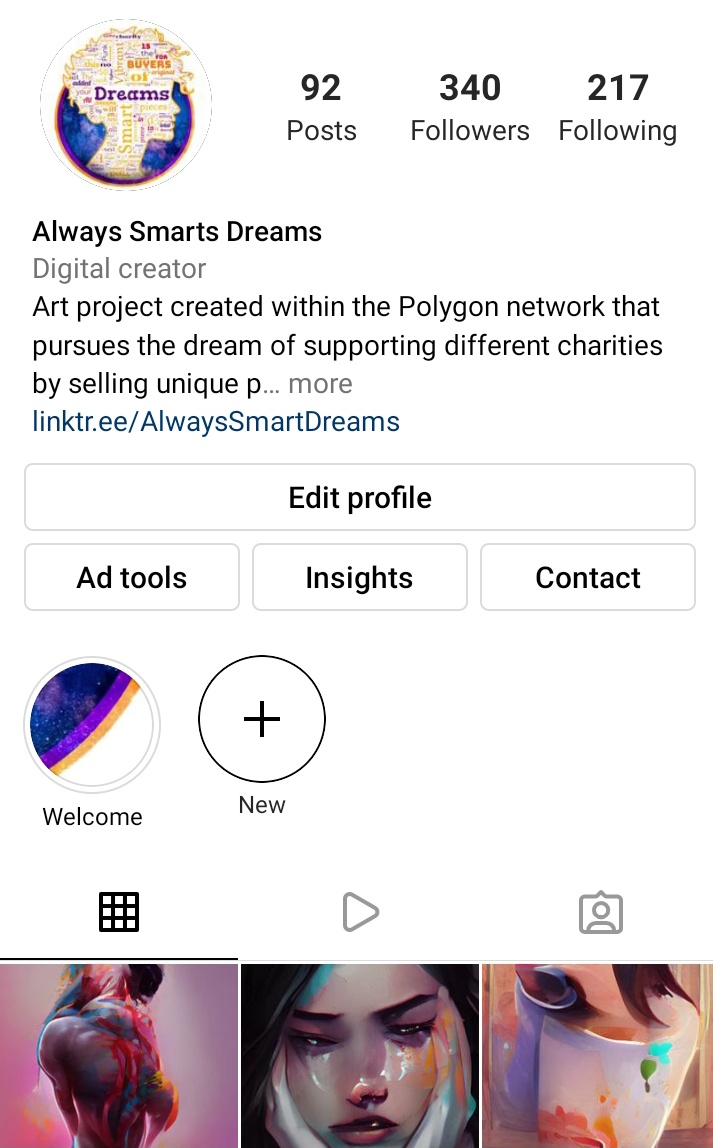 #nft #NFTCommunity #NFTartist #nfts #NFTCollection #nftcollectors #charity

🎊340 followers on Instagram

Thanks for the support 😍

Link in BIO