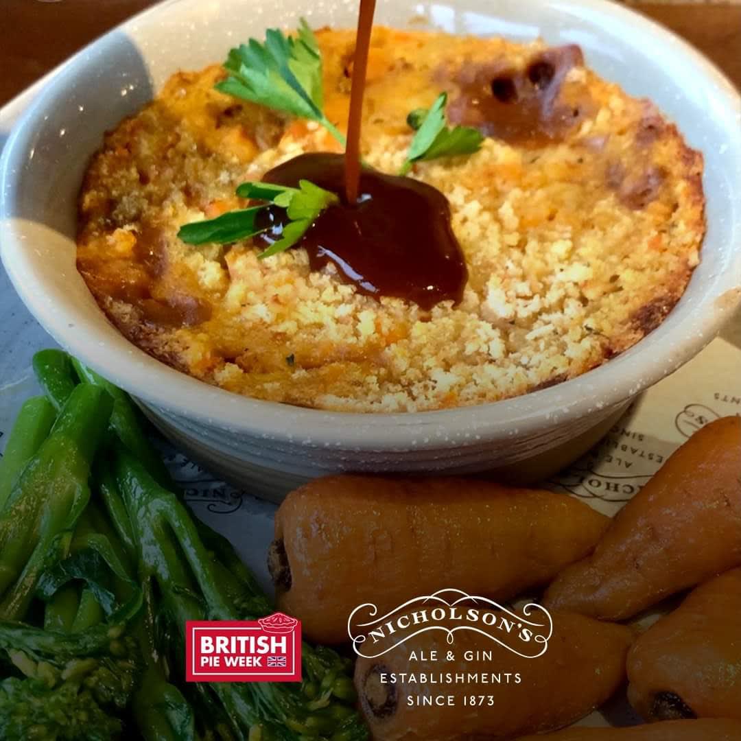 CoalHoleStrand's tweet photo. #BritishPieWeek
Come and join us for a sumptuous steak and ale pie or a delicious vegan lentil pie topped with sweet potato mash at the Coal Hole
#Londonpubs
#PubOnTheStrand
#realcaskale
#traditionalpub
#nicholsonspaleale
@nicholsonspubs https://t.co/hTjtNUfw7d