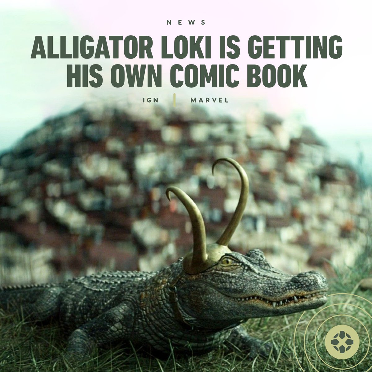 IGN's tweet photo. After making an appearance in the MCU, Alligator Loki has made his Infinity Comic debut in the first of a new 12-issue series. https://t.co/Nw1QHNxnx2 https://t.co/ueC19cARTQ