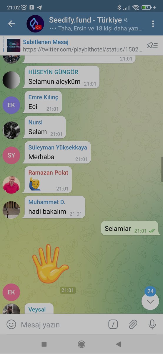 CryptoPhysical2's tweet photo. @bycoinhunter @SeedifyFund @thearreatsummit @vemutlu @Crypto_Hector @milyonerzihin Tamamdır �� https://t.co/NIb3YjY1T6