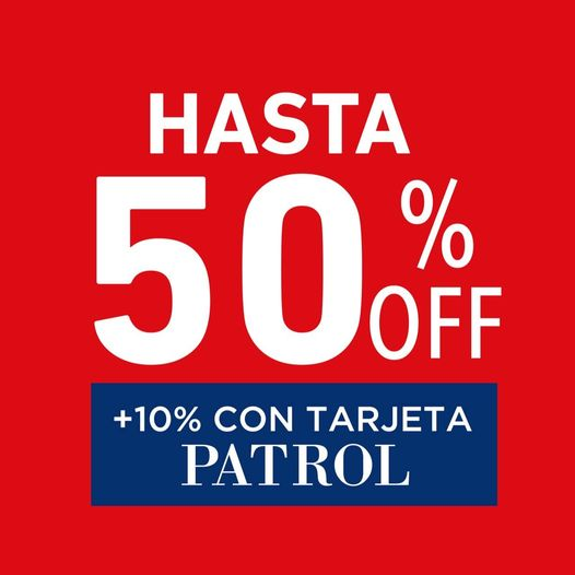 patrolpy's tweet photo. 𝘙𝘦𝘯𝘰𝘷á 𝘵𝘶 𝘨𝘶𝘢𝘳𝘥𝘢𝘳𝘳𝘰𝘱𝘢𝘴 𝘤𝘰𝘯 𝘭𝘢 𝘯𝘶𝘦𝘷𝘢 𝘤𝘰𝘭𝘦𝘤𝘤𝘪ó𝘯 𝘥𝘦 #𝘗𝘢𝘵𝘳𝘰𝘭𝘑𝘦𝘢𝘯𝘴 👖👗🆒

𝗟𝗹𝗲𝘃á 𝘁𝗼𝗱𝗼 𝗹𝗼 𝗻𝘂𝗲𝘃𝗼 𝗰𝗼𝗻 hasta 50% 𝗢𝗙𝗙 🥳 Y si ya tenes la 💳 𝘍𝘪𝘥𝘦𝘭𝘪𝘥𝘢𝘥 𝘗𝘢𝘵𝘳𝘰𝘭 +10% 𝗮𝗱𝗶𝗰𝗶𝗼𝗻𝗮𝗹 😜🙌🏾

*Hasta el 13/3⏰ https://t.co/0EJZ5F7xK8