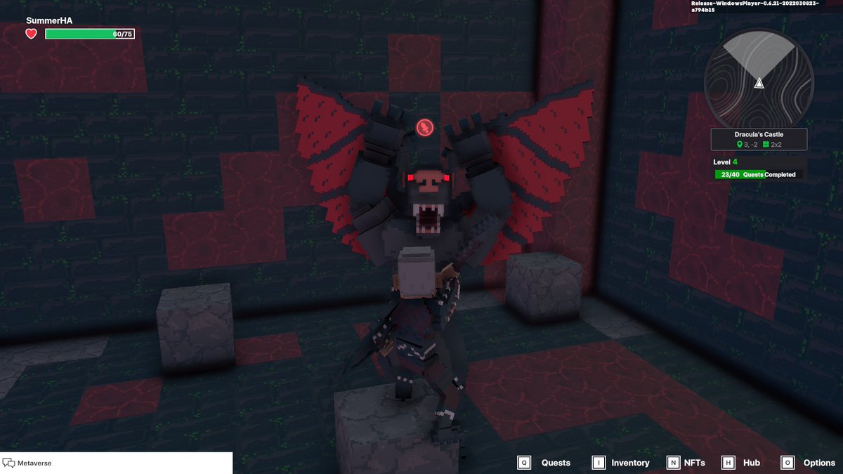 Summerha8671's tweet photo. @TheSandboxGame I just participated in the daily #SandboxAlphaS2Contest for a chance to earn up to 1,000 $SAND! Starting March 10 - Show your love for Dracula. Check out my screenshot below! 👇 #SandboxAlphaS2 https://t.co/pAYFCzFRZa