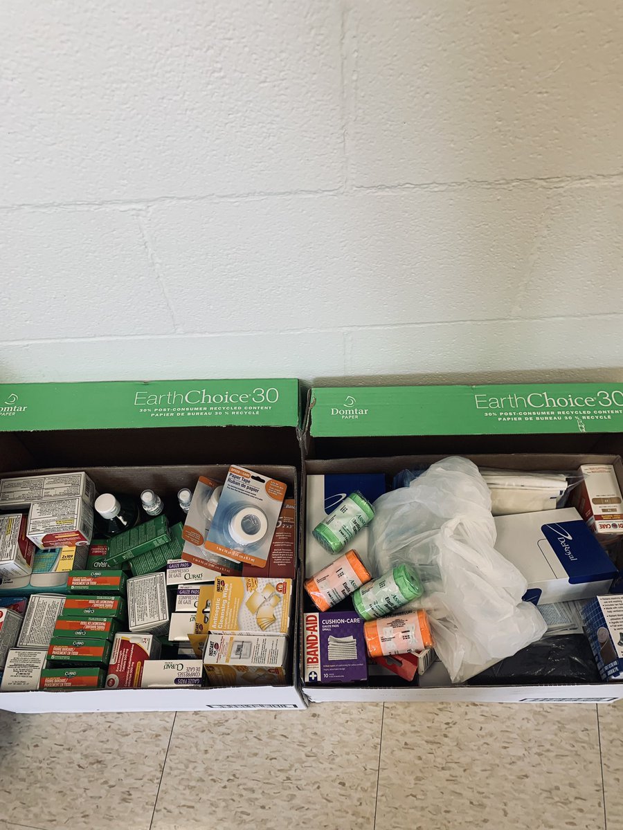MissMarksMusic's tweet photo. Overwhelmed by the generosity of the Riverton community! All of these items will be sent to Ukraine to help civilians displaced from their homes. 🇺🇦🇨🇦❤️@REMSJourneys https://t.co/w8mdOWRDkD