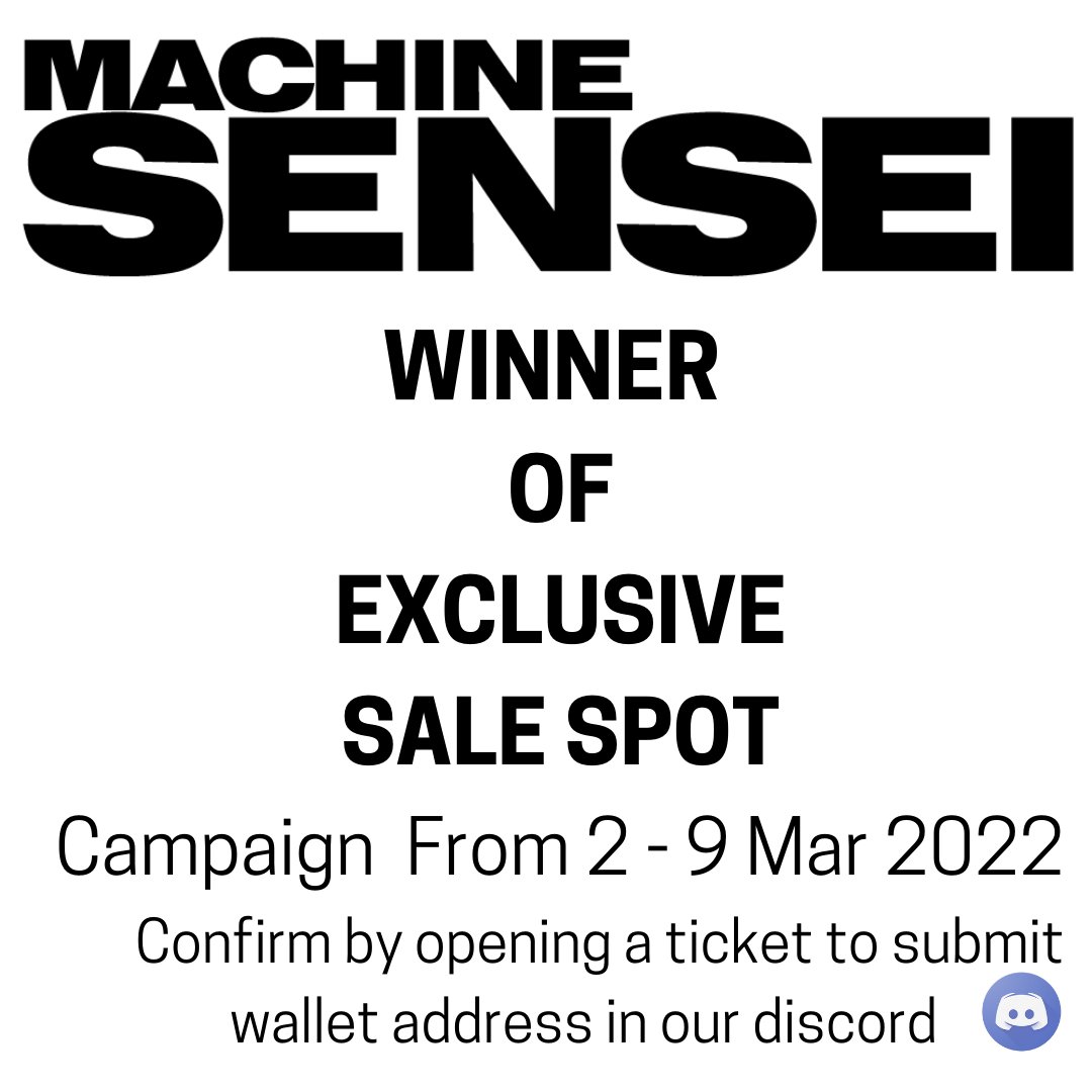 MachineSensei's tweet photo. Congrats for the winners of 1st release of Cassette Sensei NFTs. 
@StaceyVanessa2
@Quantifiy1
@Chloweliwers
@Teh229
@abellavaliente
@CIJVF
@el_konne
@future2_go
@paperontwit
@itdobelikethis
For those would like to mint, please join our current campaign. You're still have a chance https://t.co/tKDA89X9K5