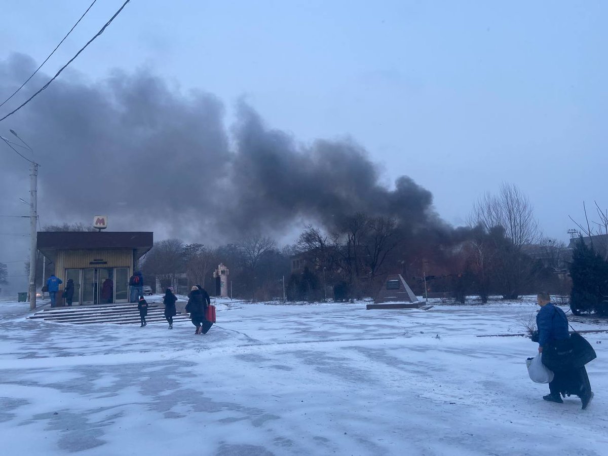 Взрывы в днепре