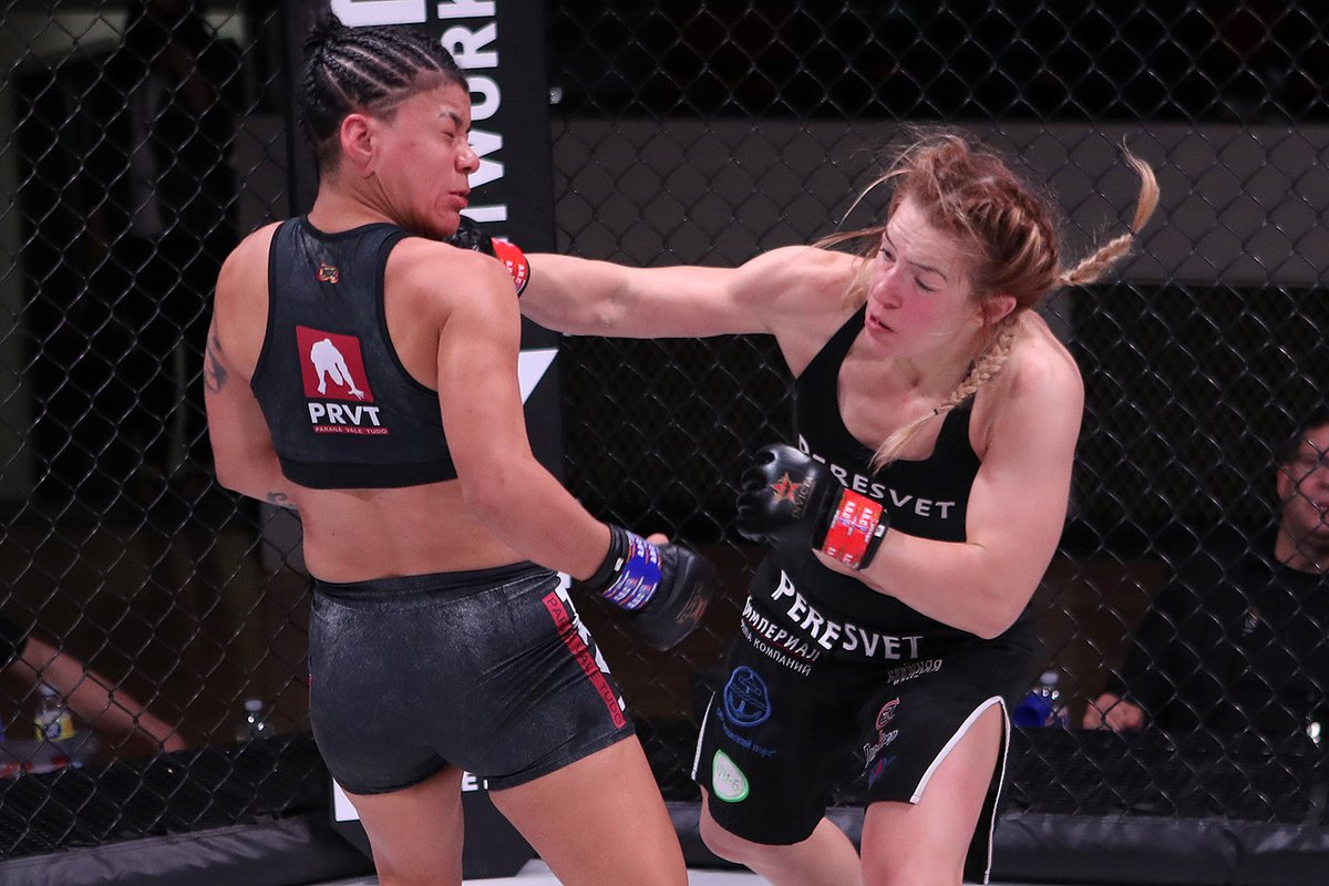 InvictaFights's tweet photo. The co-main event was an absolute war. 😱🤯 #InvictaFC46 https://t.co/YwW1btACeo