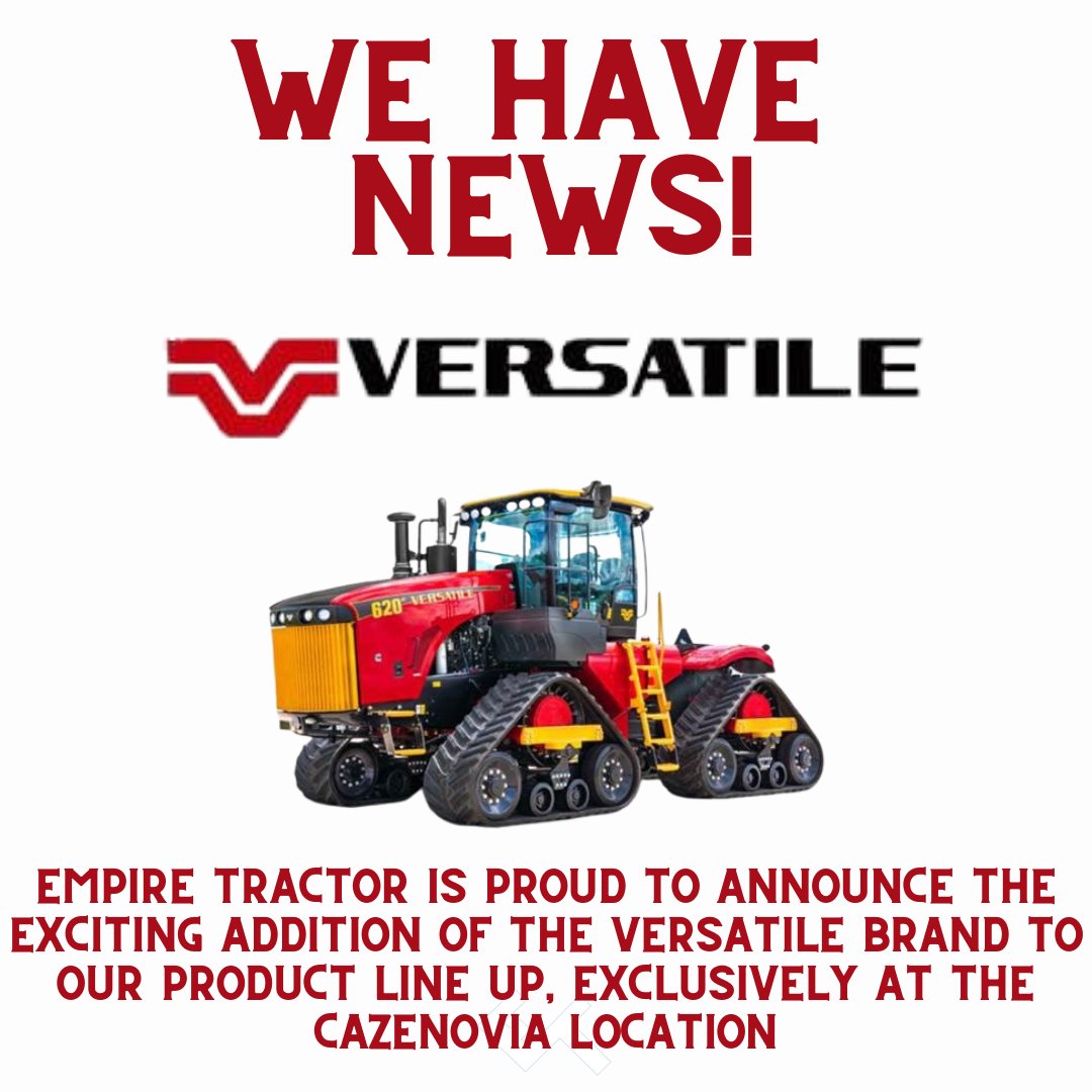EmpireTractor's tweet photo. Just in time for spring!😎🌱 https://t.co/pf3RYnT7U6