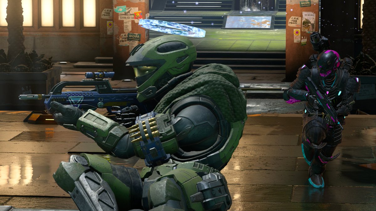Halo's tweet photo. In our latest developer blog, we outline #HaloInfinite's ranking system, the supporting matchmaking systems beneath it, and answer common community questions. Read up to learn more and see how we'll be improving it moving forward.

🥇 https://t.co/p73LeSXOyx https://t.co/nZ9EU8SKWq