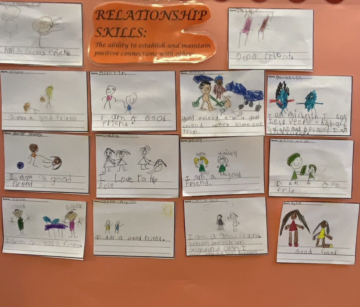 KPs326's tweet photo. In observance of SEL(social emotional learning) day, Ms. D and Ms. Hodges worked with K-2 students to create a SEL Patch Quilt that illustrates the 5 competencies of SEL. #ps326 #SELDAY @District22BKNY @NYCSchools https://t.co/njuuSVfsOb