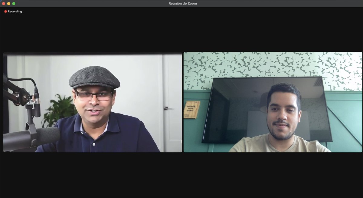 joselobenitezg's tweet photo. Great conversation with Dr. Satya Mallick CEO at OpenCV. We talked about Intuitivo and how we are transforming the retail in Latin America with Computer Vision and Machine Learning.

Thank for your time! https://t.co/TZSN7xEcxa