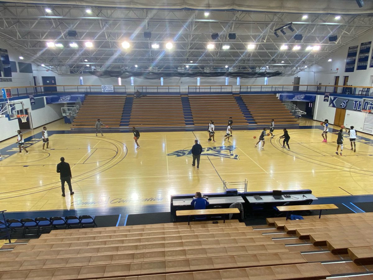 GoStillman's tweet photo. #NAIAMBB - @StillmanCollege worked in a shoot around this morning at Thomas More College. It’s GAME DAY at the @NAIA Men’s Basketball National Championship Opening Round. https://t.co/3CPcWdQKrL