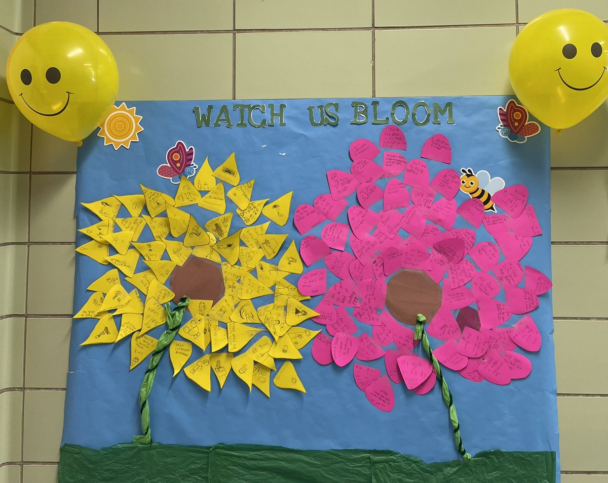PS10FortHill's tweet photo. Station 3: WATCH US BLOOM! 🌸🌺💐🌷🌻 Peep 👀 our goals we set for ourselves as a school!! #InternationalSELDay 💛 @DrMarionWilson @SIBOD31 @NYCSchools @DOEChancellor @teacherromero72 @jenn_funes https://t.co/cOEZKxNBVZ