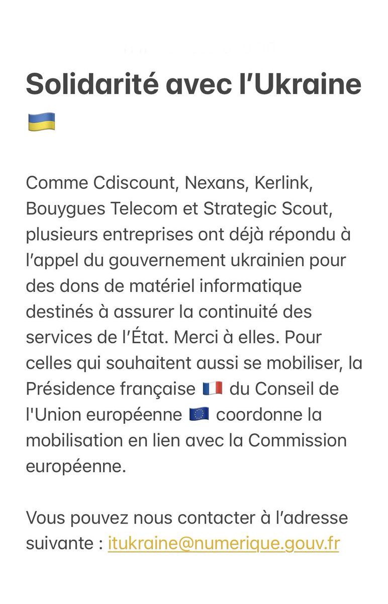 cedric_o's tweet photo. 🇺🇦 #Ukraine https://t.co/IsrVv181VI
