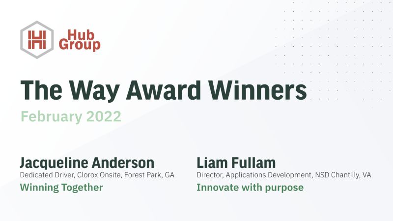 Each month we recognize two team members who exemplify our values and continue to move us on #TheWayAhead. Congratulations to Jacqueline Anderson and Liam Fullam on receiving The Way Award for the month of February. #WinningTogether #InnovatewithPurpose