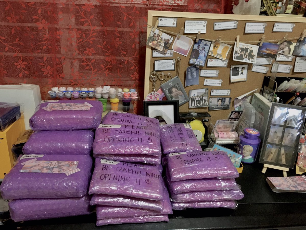 lifesaverOT7's tweet photo. #OT7updates
I just finished packing, ready to pick up later in the morning hehe thank you for being patient🥺 https://t.co/YnTXXXrExB