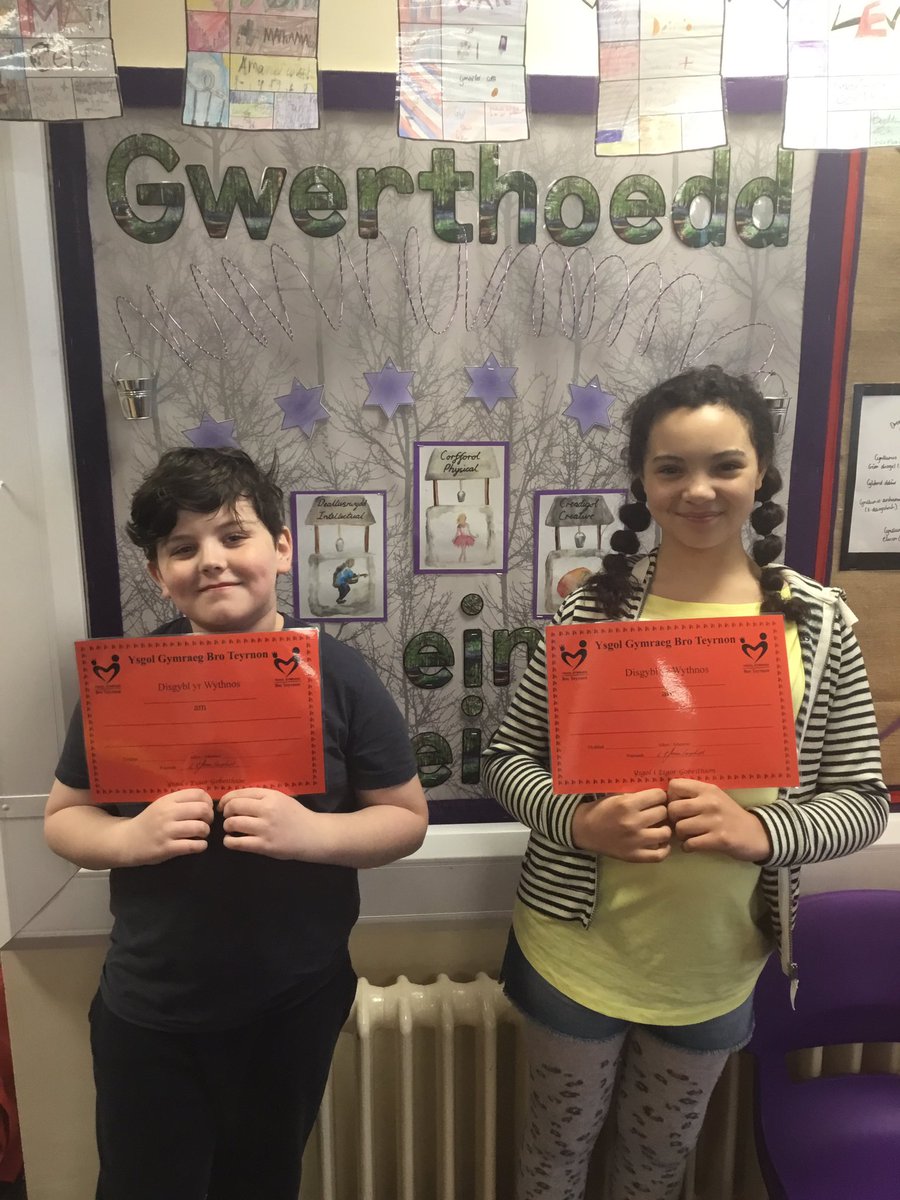 Llongyfarchiadau i sêr yr wythnos! Congratulations to our stars of the week! 🌟#bendigeidfranygbt