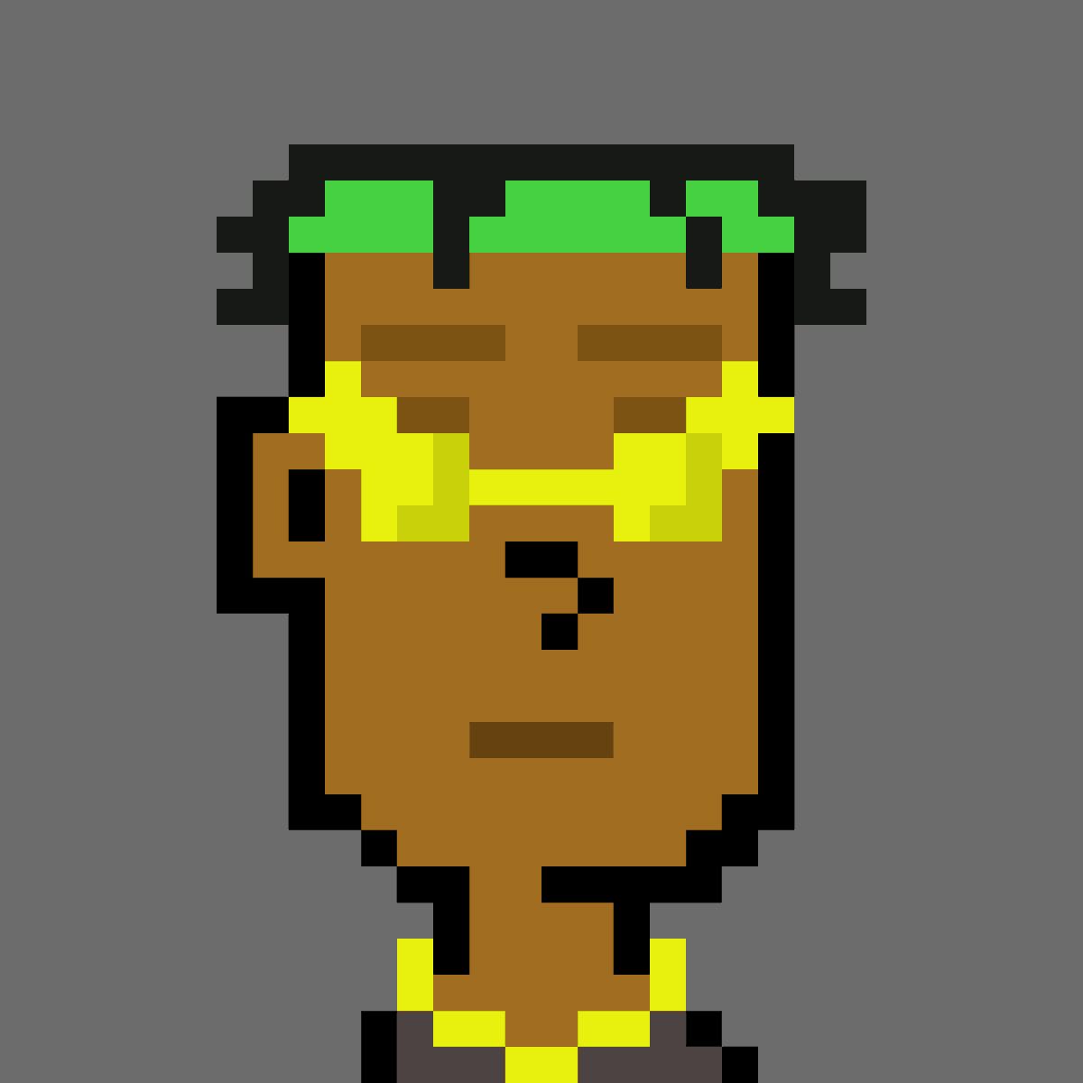 Nerd_Punks's tweet photo. Hey #NFTCommunity, this is: #NerdPunks 0175 🚀
✅women led #NFTProject
✅Floor price: 0.001 ETH
✅Polygon, no gas
✅hand pixelated
✅unique 1/1
✅26 owners
✅198/5000 online
✅38 Total Sales
#NFTCollection on OpenSea:
▶️▶️▶️https://t.co/BUfFZDodj3
#NFT #NFTCollection #NFTArt https://t.co/ZQ1c30VH3I