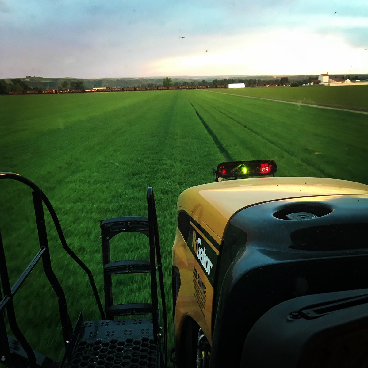Jaymi_Wegner's tweet photo. Looking forward to warmer weather and jumping back in the cab with growers to show them #Farmcommand in action! @farmers_edge https://t.co/B3qcY5wUEC
