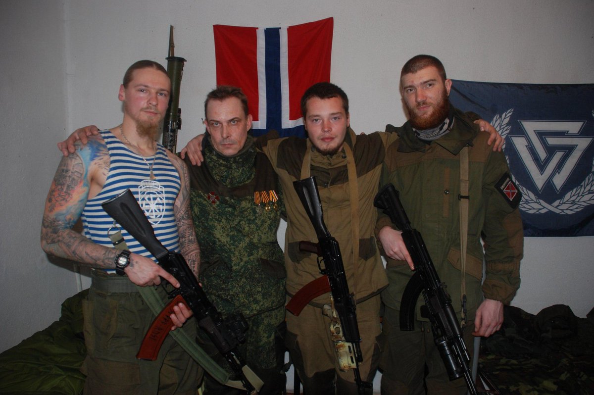 Alexei Michalkov, miembro del Batallón Batman en el Donbás. Se fue a Siria con la "Task Force Rusich" que está acusada de crímenes de guerra.