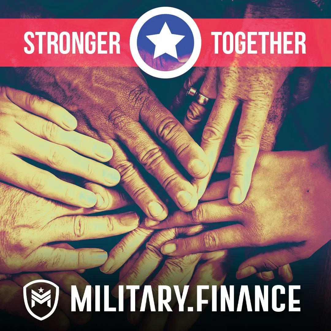 Mil_Finance's tweet photo. We are stronger together. Let us join hands and work together to create econimc stability for ourselves, our veterans, and our service people. https://t.co/7hplzjh5NI 

#mil #nft #Crypto #america #USA #military #finance #militaryfinance #freedom https://t.co/JVwb5xQOiQ