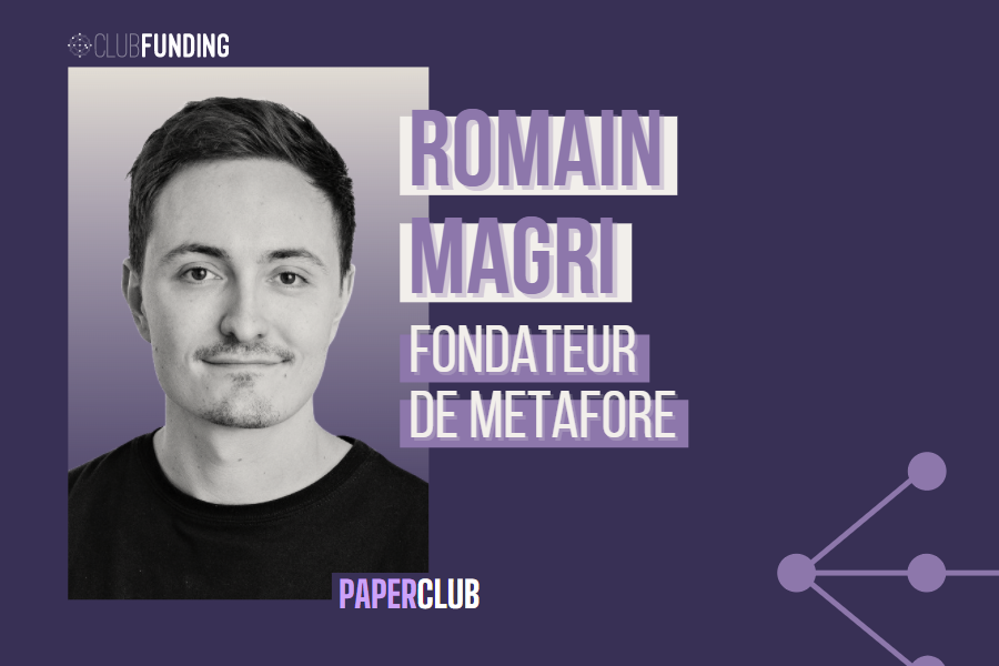 ClubFunding1's tweet photo. 🙌 #metafore, la promesse : organiser des évènements corporate haut de gamme tout en se sentant à la maison.
Un projet audacieux que son fondateur, Romain Magri, gère avec passion.
Rendez-vous sur #paperclub pour découvrir son histoire ➡https://t.co/RjW4LbIV3G https://t.co/VhZG2AAnLp