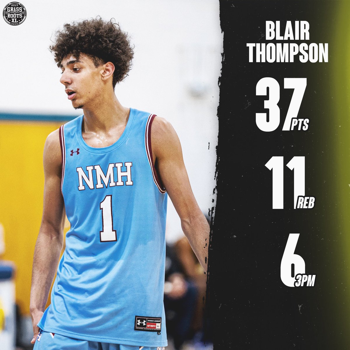 Columbia commit Blair Thompson (<a href="/Bompson3/">Blair Thompson</a>) EXPLODES for a 37 BALL to lead No. 3 @NMHbasketball over No. 8 Massanutten Military Academy in a 89-75 victory 💣🔥

Northfield Mount Hermon advances to the <a href="/PrepNational/">National Prep Championship Series</a> National Prep Championship Finals 🏆