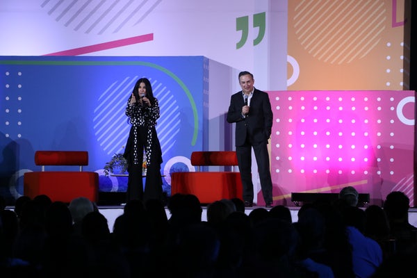 TECcampusLEO's tweet photo. Agradecemos a @marthadebayle, @LKourchenko y a todo el público por su participación en #MODERS: "Diseña el presente" 👏 👏 Una iniciativa de #PrepaTec https://t.co/iFwRr9OUjP