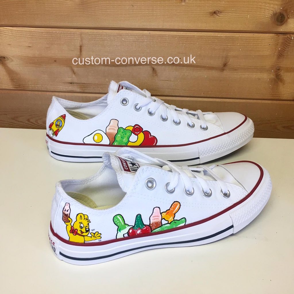 Custom Converse on X: His and Hers Haribo Tangfastics and Starmix classic  low top Converse. Such a fun idea!  / X