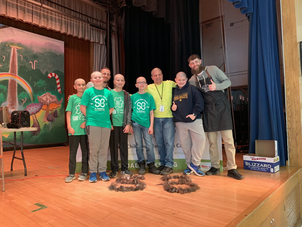 MJMcGrathjr's tweet photo. Some more pictures from today’s Brave the Shave! @StBaldricks @WestGeneseeCSD @SavingFaceTeam https://t.co/T5Ilaa7n70